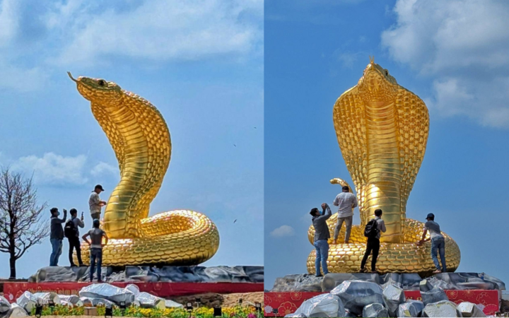 Khám phá linh vật rắn đẹp nhất Tết Ất Tỵ 2025 trên khắp các tỉnh thành - Ảnh 16.