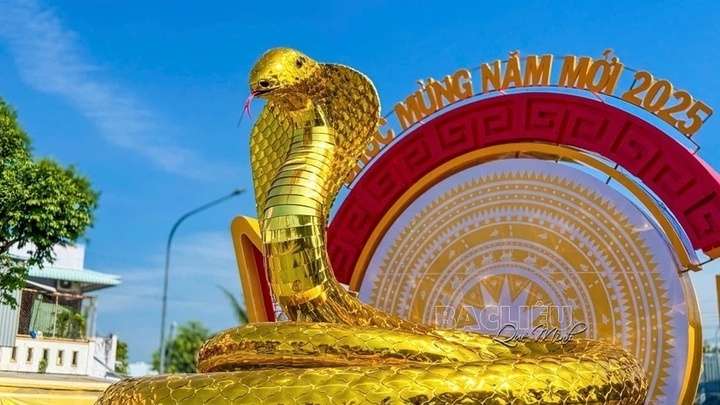 Khám phá linh vật rắn đẹp nhất Tết Ất Tỵ 2025 trên khắp các tỉnh thành - Ảnh 9.