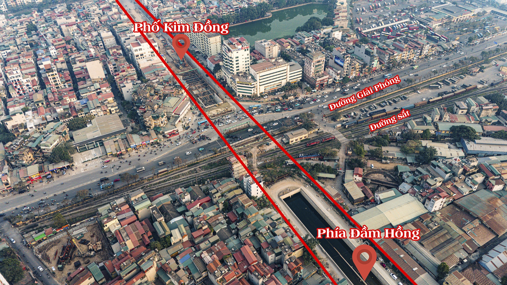 Hầm chui đầu tiên ở Hà Nội dưới đường sắt sắp hoàn thành - Ảnh 6.