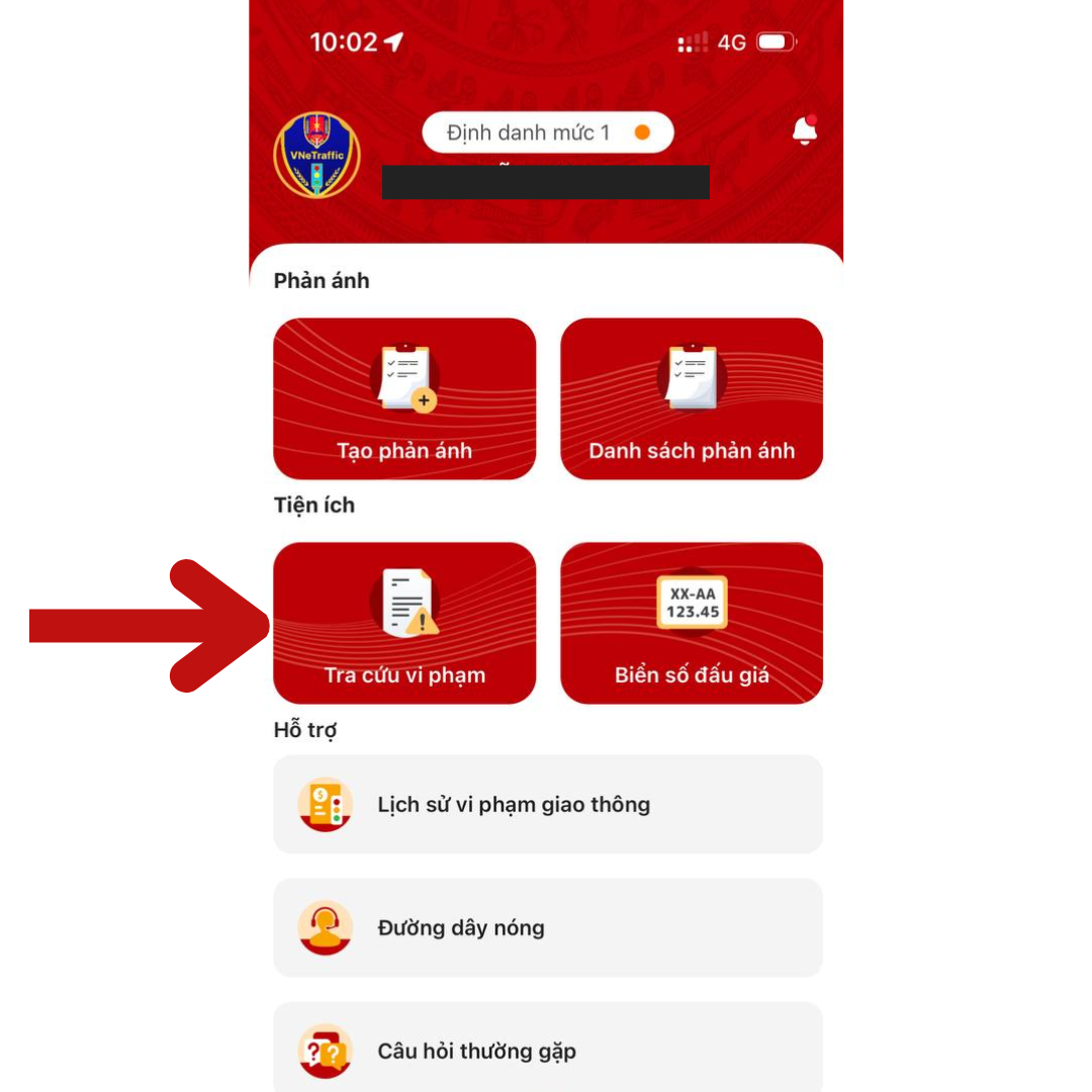 Hướng dẫn tra cứu phạt nguội trên ứng dụng VNeTraffic 2025 - Ảnh 2.