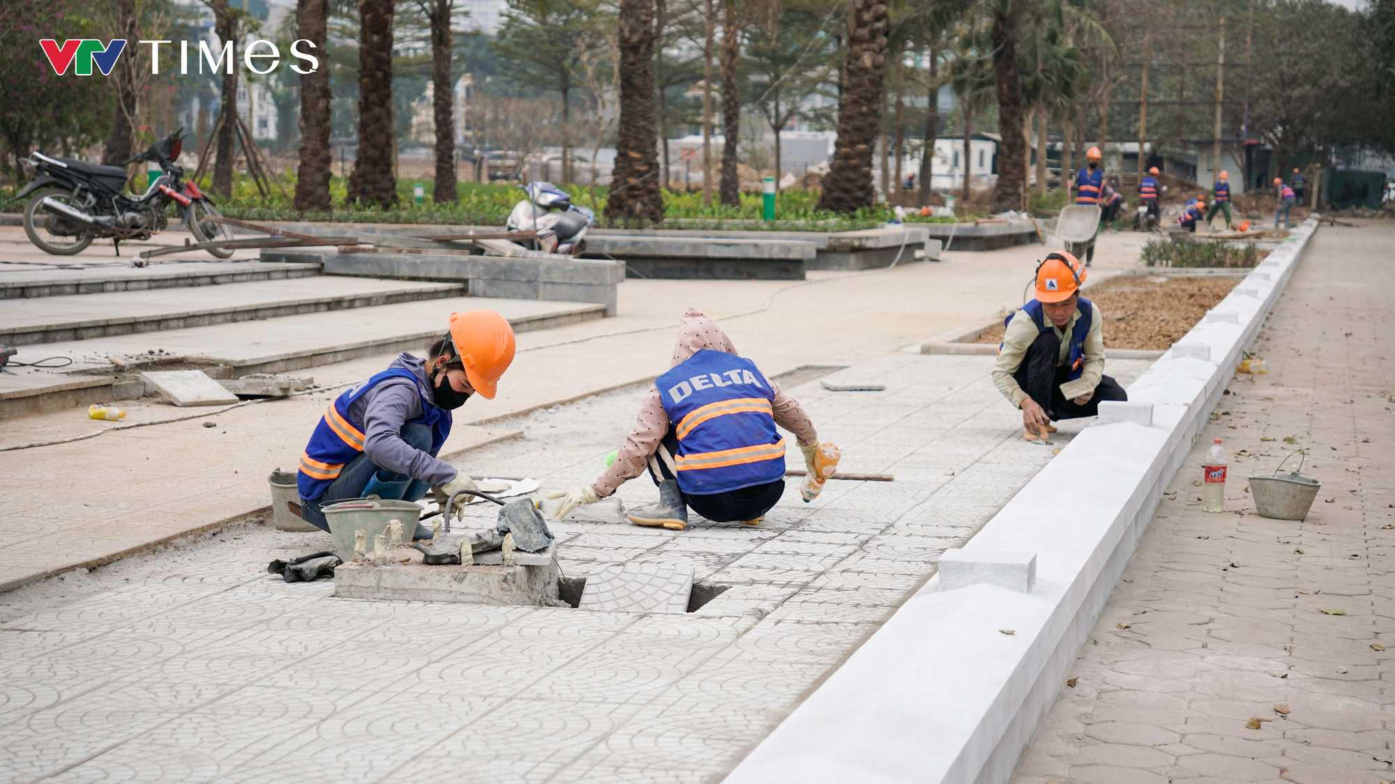 Cận cảnh dự án công viên hồ Phùng Khoang (Hà Nội) chuẩn bị đi vào hoạt động - Ảnh 3.