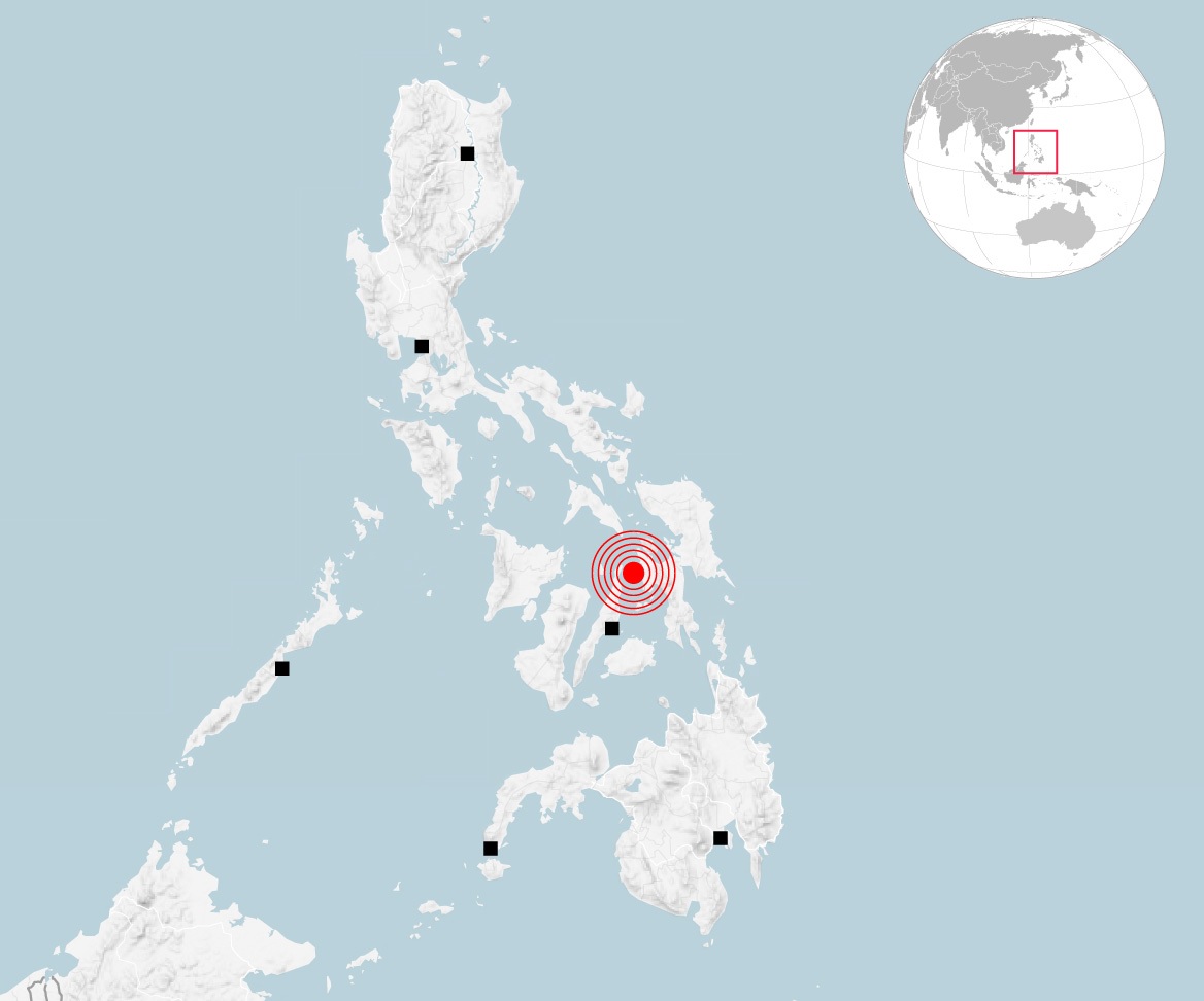 Động đất mạnh l&agrave;m rung chuyển Philippines, h&agrave;ng chục người thiệt mạng- Ảnh 1.