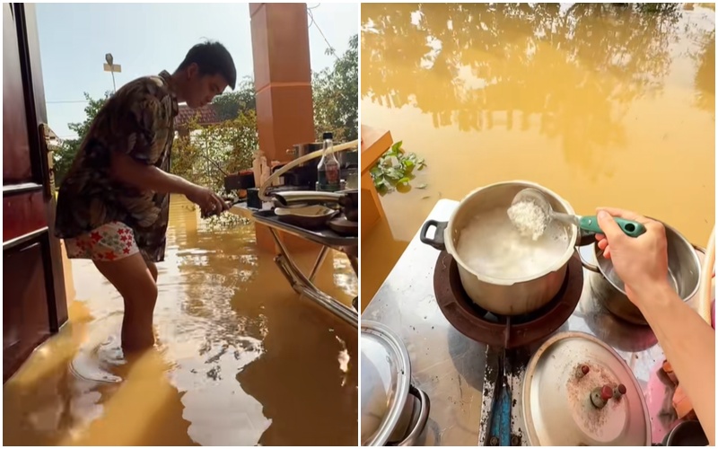 Chồng Bắc Ninh lội nước lũ lịch sử nấu Chồng Bắc Ninh lội nước lũ lịch sử nấu