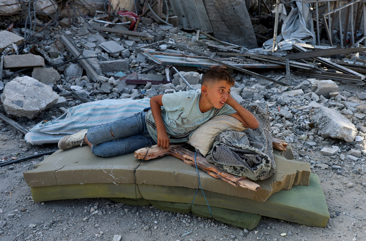 Lệnh ngừng bắn có hiệu lực, người dân Gaza cạn nước mắt trở về đống hoang tàn- Ảnh 2.