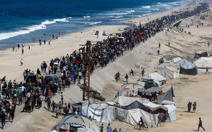 Lệnh ngừng bắn có hiệu lực, người dân Gaza cạn nước mắt trở về đống hoang tàn- Ảnh 1.