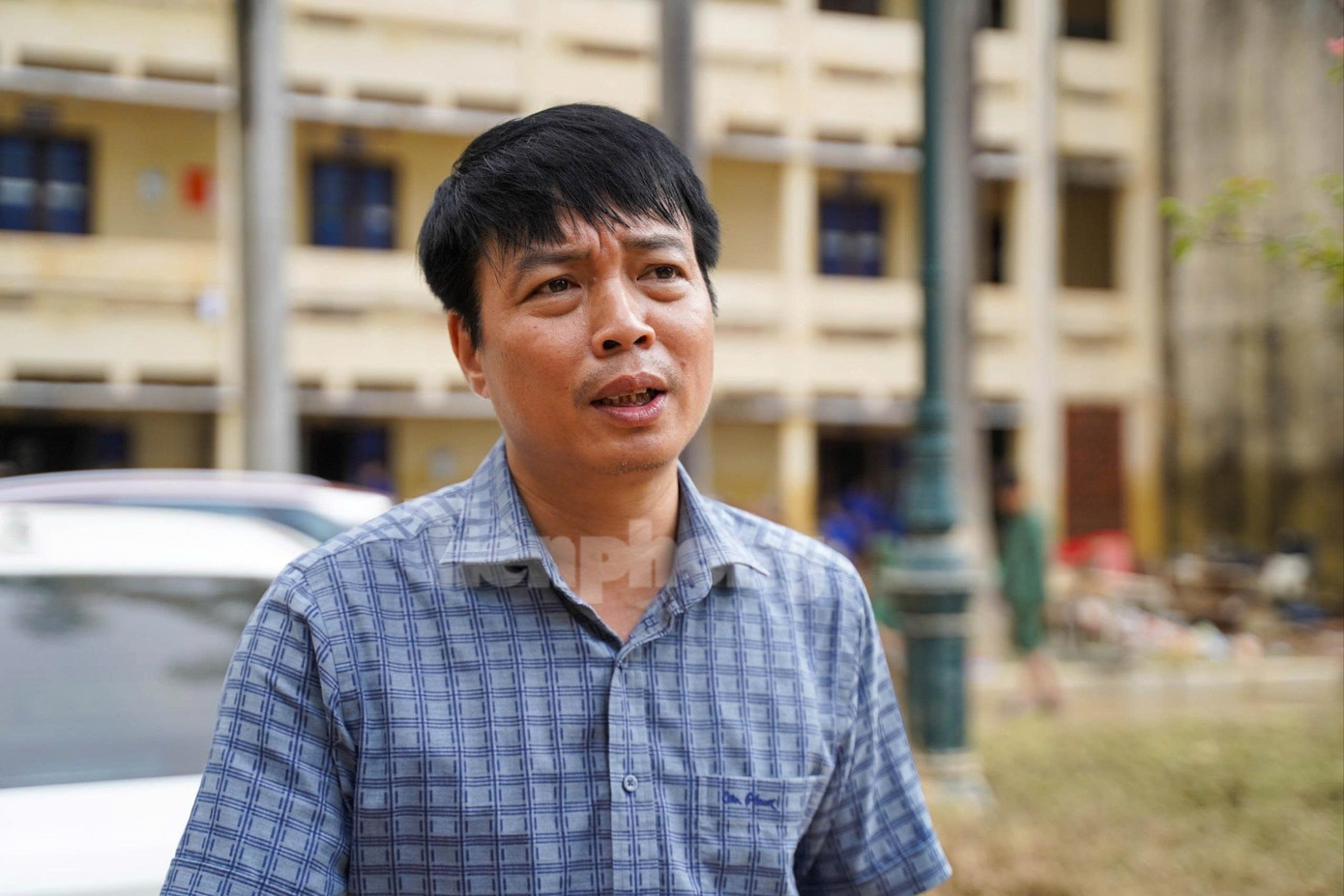 Trường Đại học sư phạm đề nghị C&ocirc;ng an x&aacute;c minh th&ocirc;ng tin tăng gi&aacute; cơm sinh vi&ecirc;n ng&agrave;y lũ- Ảnh 1.