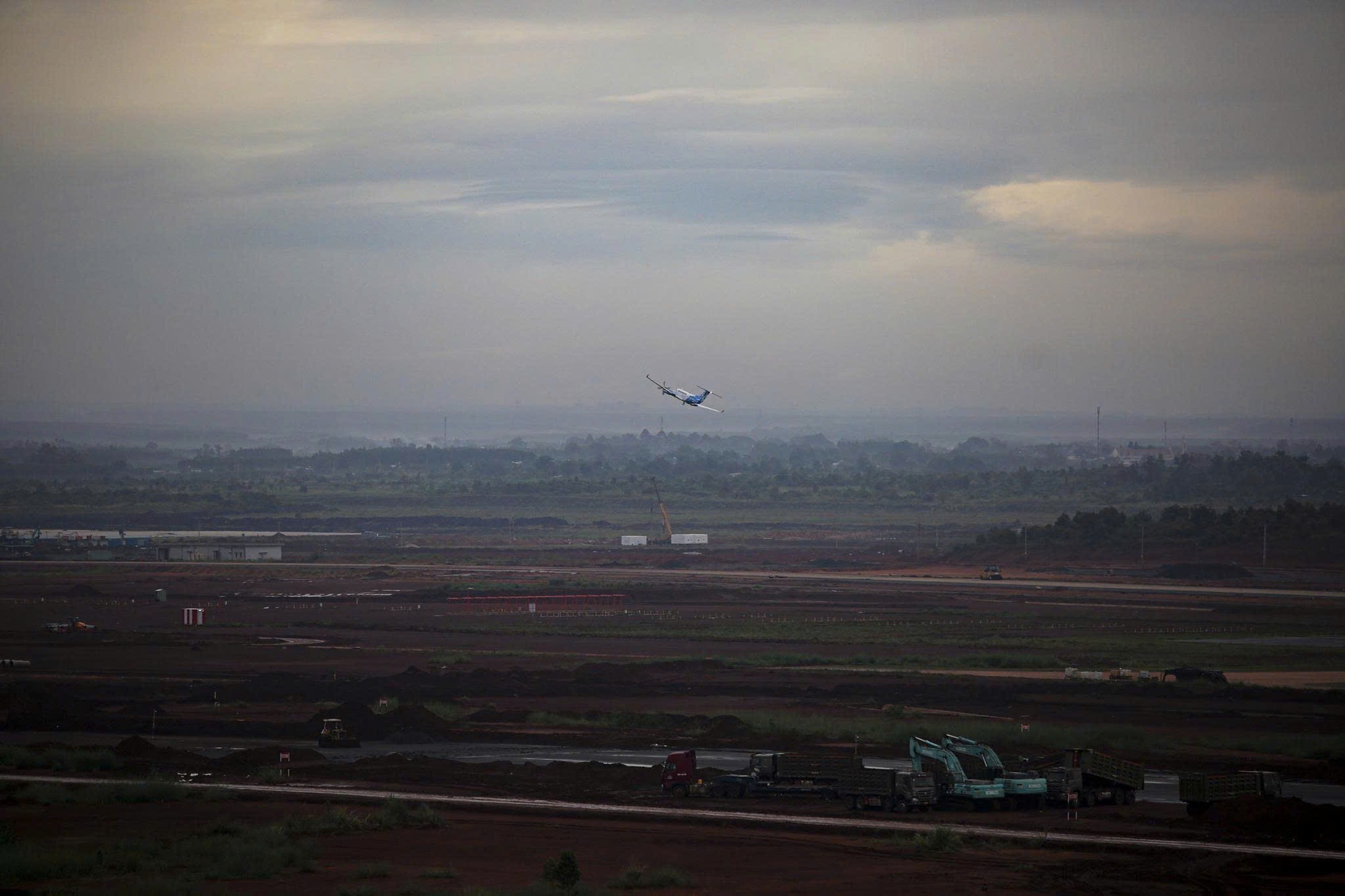 Cận cảnh sân bay Long Thành sắp đón chuyến bay đầu tiên- Ảnh 3. Cận cảnh sân bay Long Thành sắp đón chuyến bay đầu tiên- Ảnh 3.