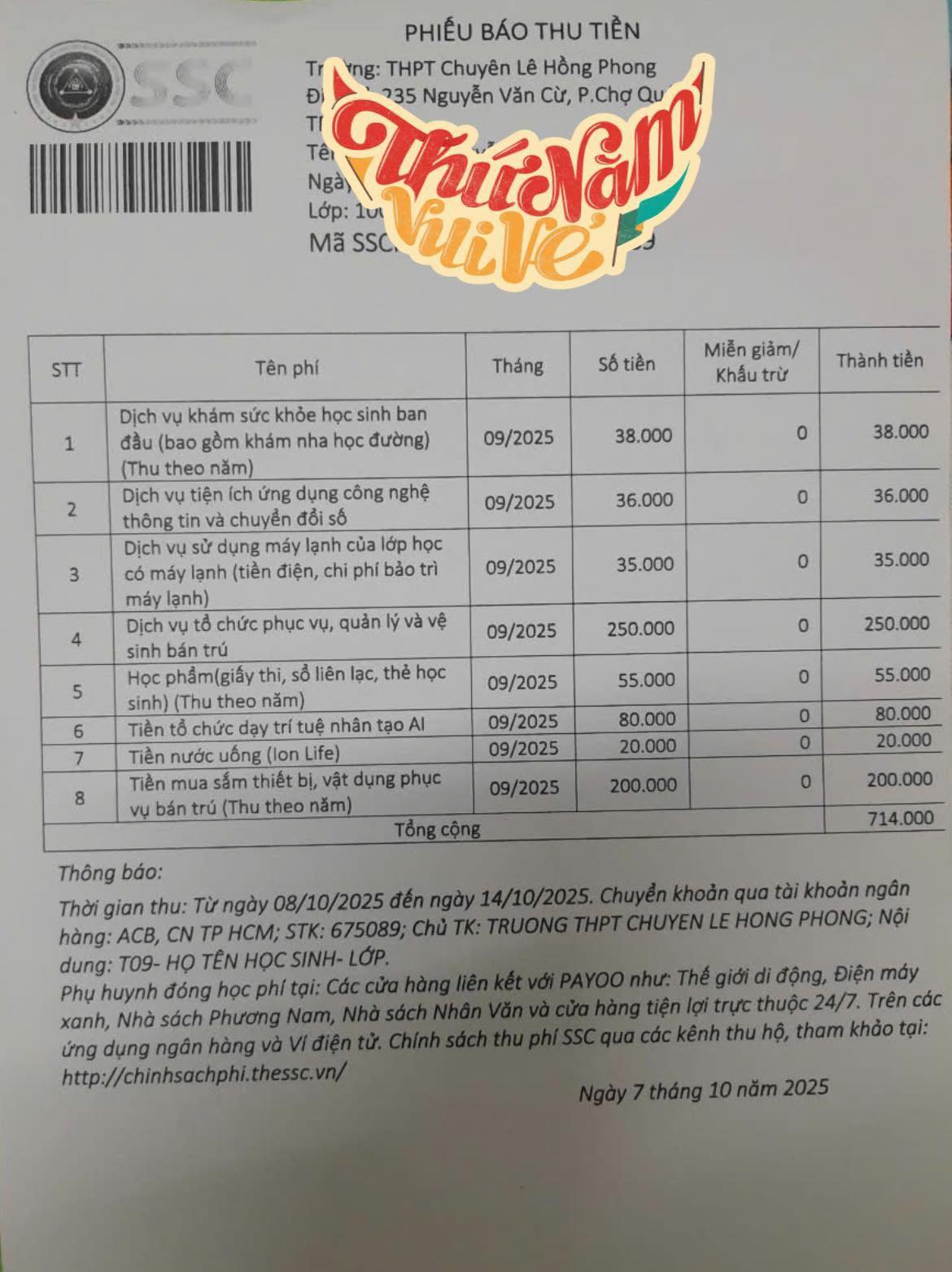 Một trường cấp 3 đình đám ngay trung tâm TP.HCM, chất lượng "đỉnh của chóp": Tiền học 1 tháng chưa tới 500 nghìn đồng!- Ảnh 1. Một trường cấp 3 đình đám ngay trung tâm TP.HCM, chất lượng "đỉnh của chóp": Tiền học 1 tháng chưa tới 500 nghìn đồng!- Ảnh 1.