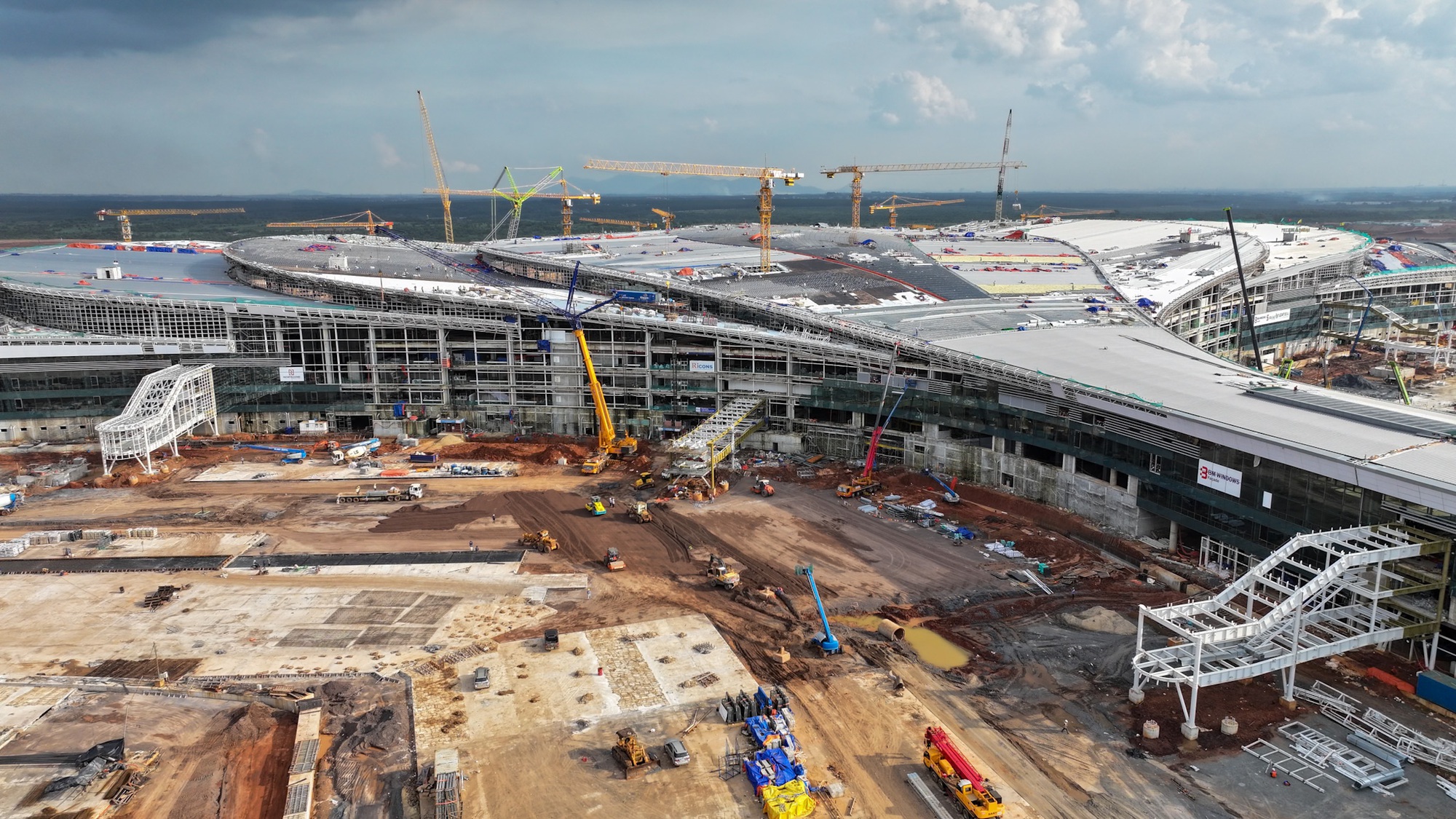 Cận cảnh sân bay Long Thành sắp đón chuyến bay đầu tiên- Ảnh 16. Cận cảnh sân bay Long Thành sắp đón chuyến bay đầu tiên- Ảnh 16.