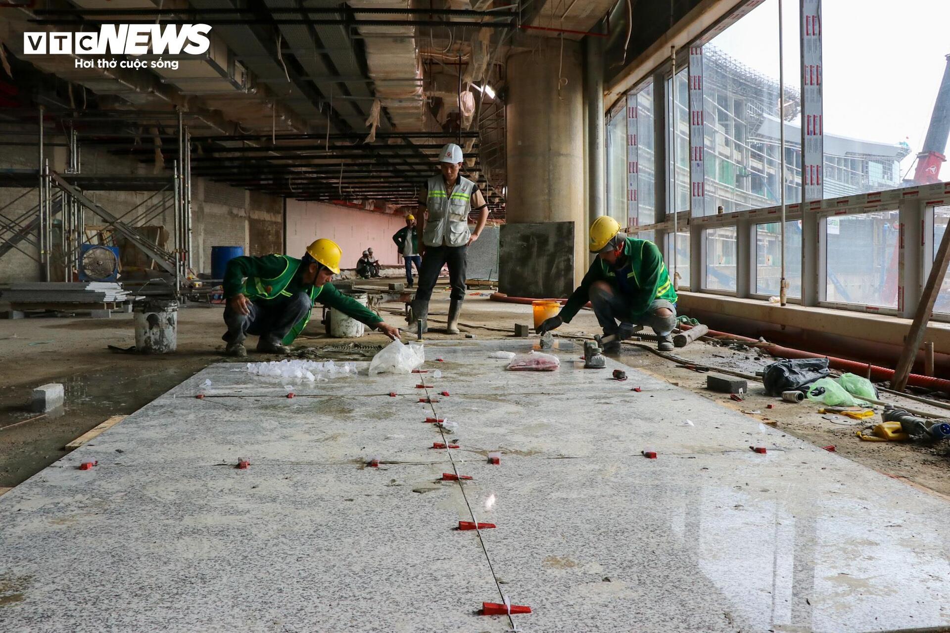 Công nhân thi công ngày đêm, nhiều hạng mục sân bay Long Thành vượt tiến độ- Ảnh 8.