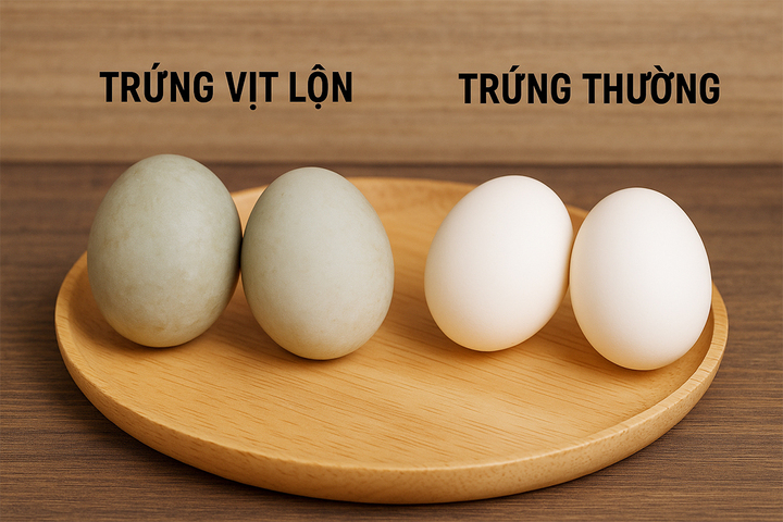 Cách phân biệt trứng vịt lộn và trứng thường- Ảnh 3.
