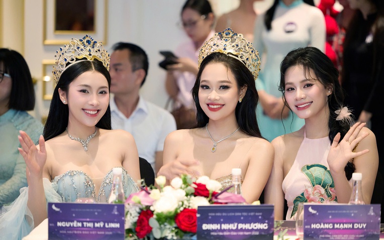 Lộ diện vương miện "Hoa Ban Tím" của Hoa hậu Du lịch Dân tộc Việt Nam 2025- Ảnh 1. Lộ diện vương miện "Hoa Ban Tím" của Hoa hậu Du lịch Dân tộc Việt Nam 2025- Ảnh 1.