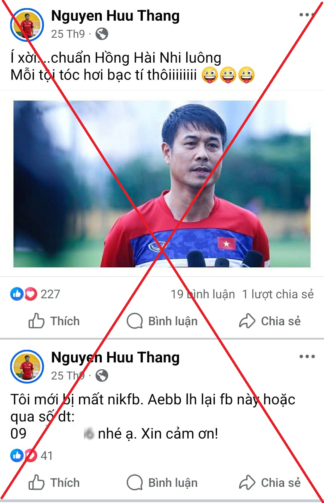 Cựu HLV tuyển Việt Nam bị kẻ lạ mặt giả mạo, dính phải scandal xôn xao mạng xã hội- Ảnh 2.