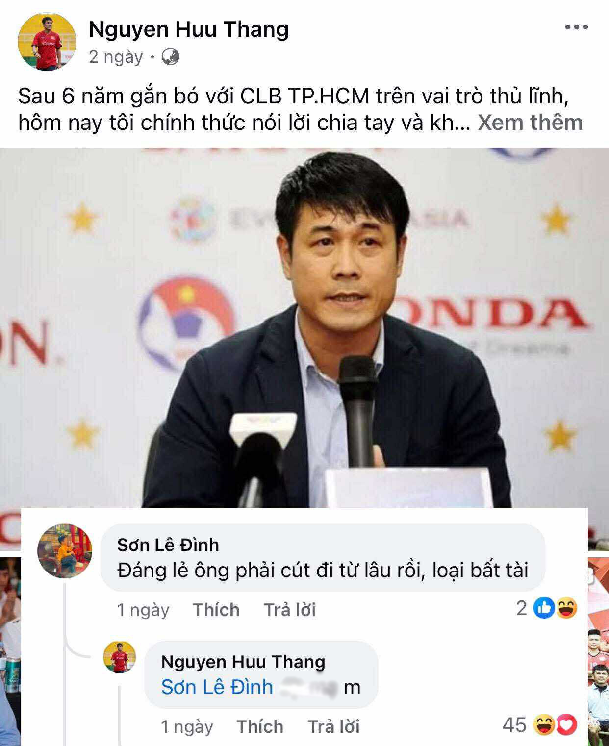 Cựu HLV tuyển Việt Nam bị kẻ lạ mặt giả mạo, dính phải scandal xôn xao mạng xã hội- Ảnh 1.