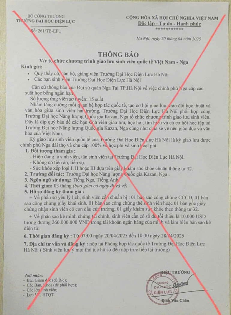 Hàng loạt trường Đại học cảnh báo khẩn tới tất cả phụ huynh và sinh viên- Ảnh 2. Hàng loạt trường Đại học cảnh báo khẩn tới tất cả phụ huynh và sinh viên- Ảnh 2.