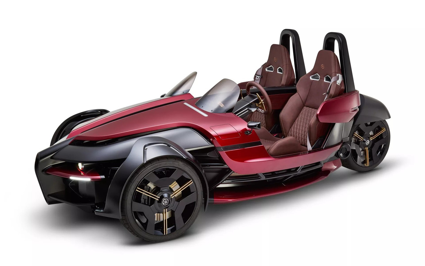 Yamaha hé lộ mẫu mô tô điện 3 bánh độc đáo- Ảnh 1.