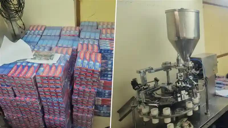 Đột kích một nhà máy, công an triệt phá đường dây sản xuất kem đánh răng Colgate giả quy mô lớn, tịch thu loạt máy móc và hóa chất kém chất lượng - Ảnh 2. Đột kích một nhà máy, công an triệt phá đường dây sản xuất kem đánh răng Colgate giả quy mô lớn, tịch thu loạt máy móc và hóa chất kém chất lượng - Ảnh 2.