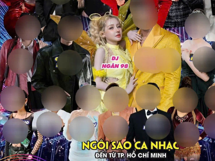 Bỏ h&igrave;nh ảnh DJ Ng&acirc;n 98 tr&ecirc;n poster hội chợ thương mại lớn ở Kh&aacute;nh H&ograve;a- Ảnh 1.