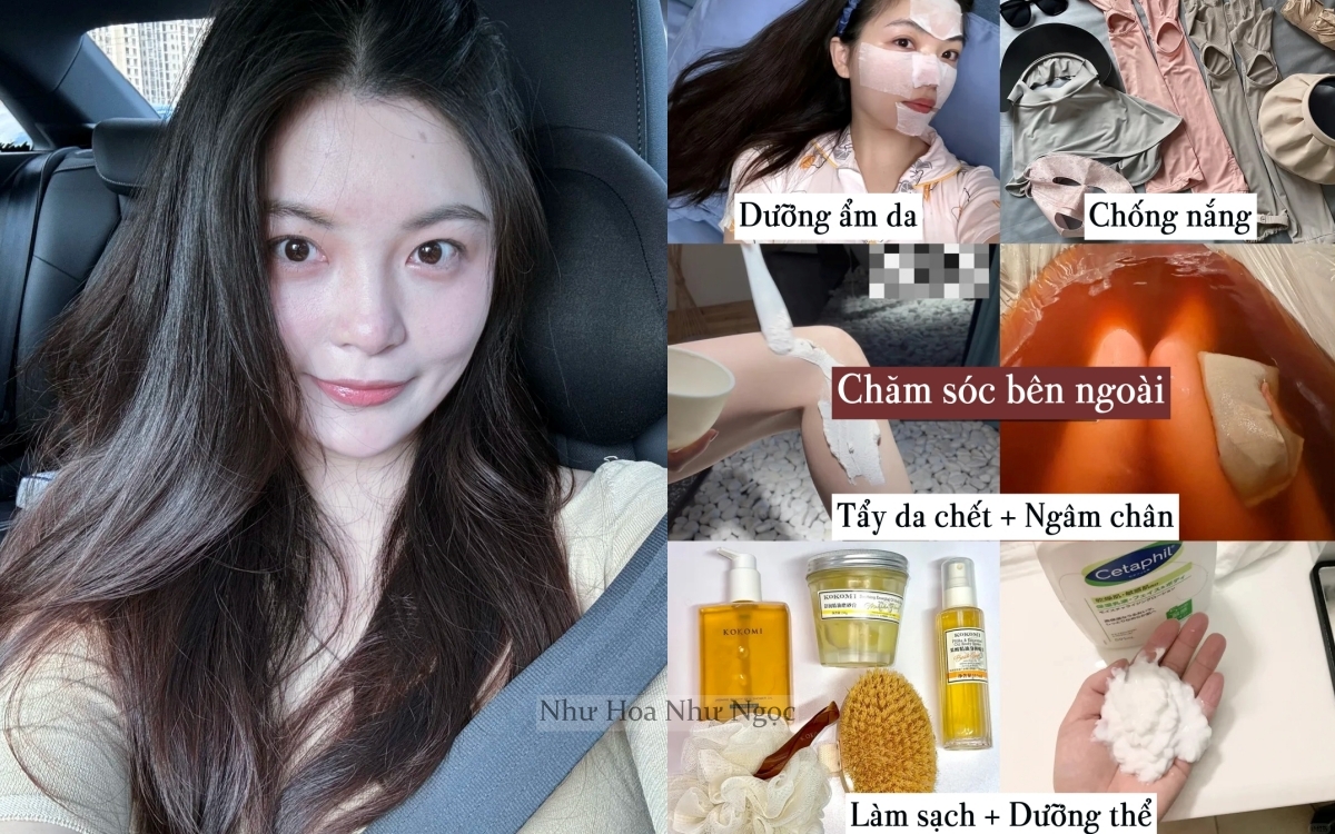 Người phụ nữ biến da từ ngăm đen thành trắng bật tông ngoạn mục nhờ cách chăm từ trong ra ngoài- Ảnh 1. Người phụ nữ biến da từ ngăm đen thành trắng bật tông ngoạn mục nhờ cách chăm từ trong ra ngoài- Ảnh 1.
