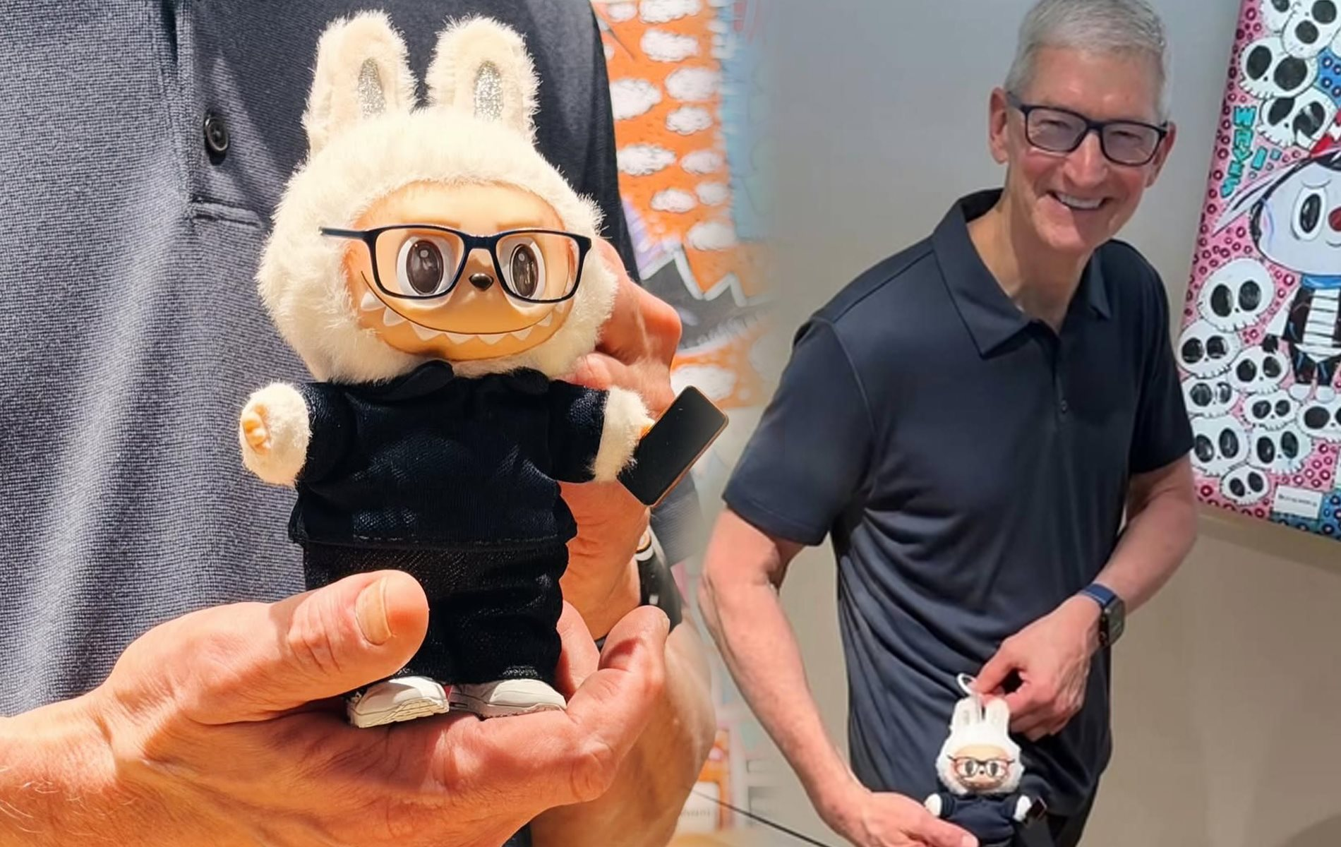 Bức ảnh "Tim Cook khác lạ" đang gây sốt- Ảnh 1. Bức ảnh "Tim Cook khác lạ" đang gây sốt- Ảnh 1.