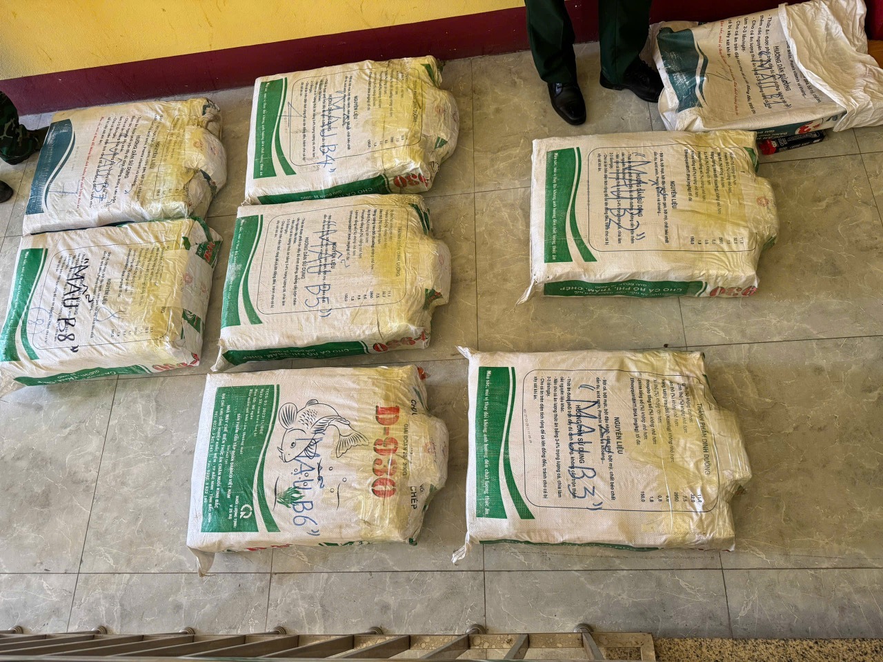 Giám định 500 kg tinh thể nghi ma túy phát hiện ở Quảng Trị- Ảnh 2. Giám định 500 kg tinh thể nghi ma túy phát hiện ở Quảng Trị- Ảnh 2.