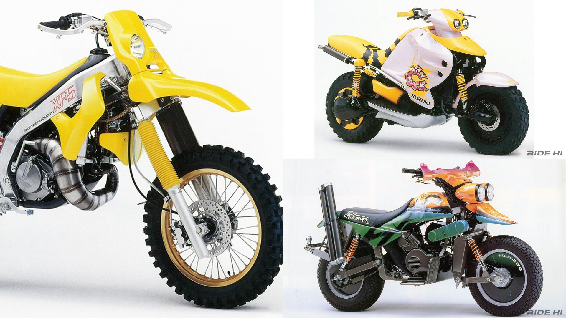 Hơn 30 năm trước Suzuki đã từng làm ra những chiếc xe máy 'siêu nhân' dẫn động hai cầu như ô tô- Ảnh 3.