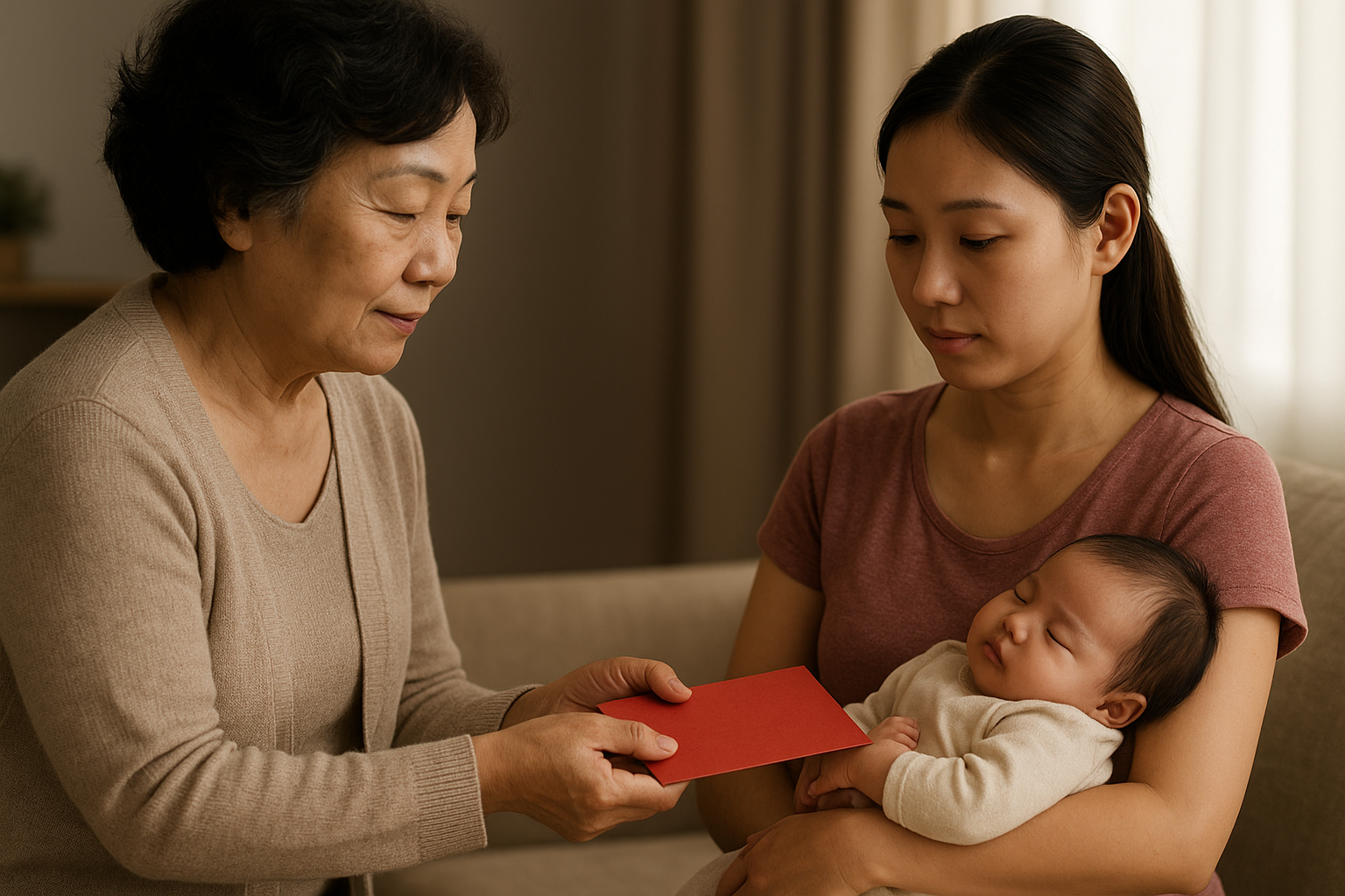 Sinh nhật, mẹ chồng mừng ch&aacute;u nội 300 ngh&igrave;n, ch&aacute;u ngoại 2 triệu: Con d&acirc;u lặng người khi biết l&yacute; do- Ảnh 1.