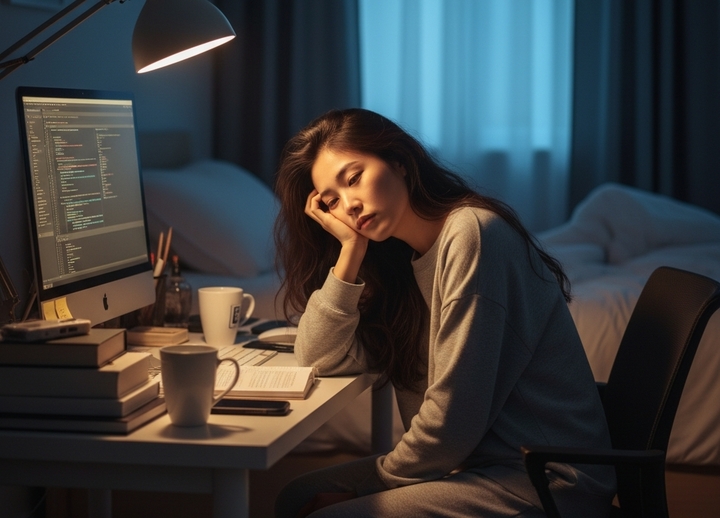 Người trẻ kiệt sức vì hội chứng 'tâm thần công sở'- Ảnh 1. Người trẻ kiệt sức vì hội chứng 'tâm thần công sở'- Ảnh 1.
