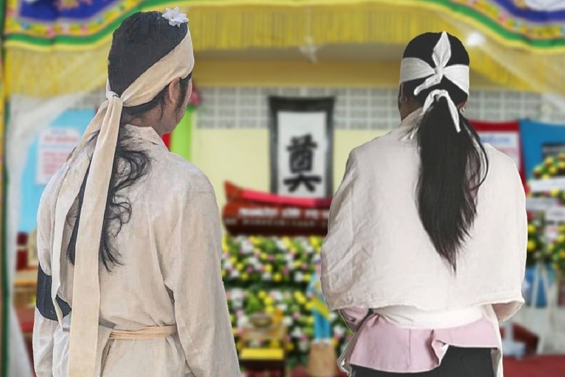 Vợ ph&aacute;t hiện chồng ngoại t&igrave;nh, c&oacute; con ri&ecirc;ng ngay tại đ&aacute;m tang bố chồng- Ảnh 1.