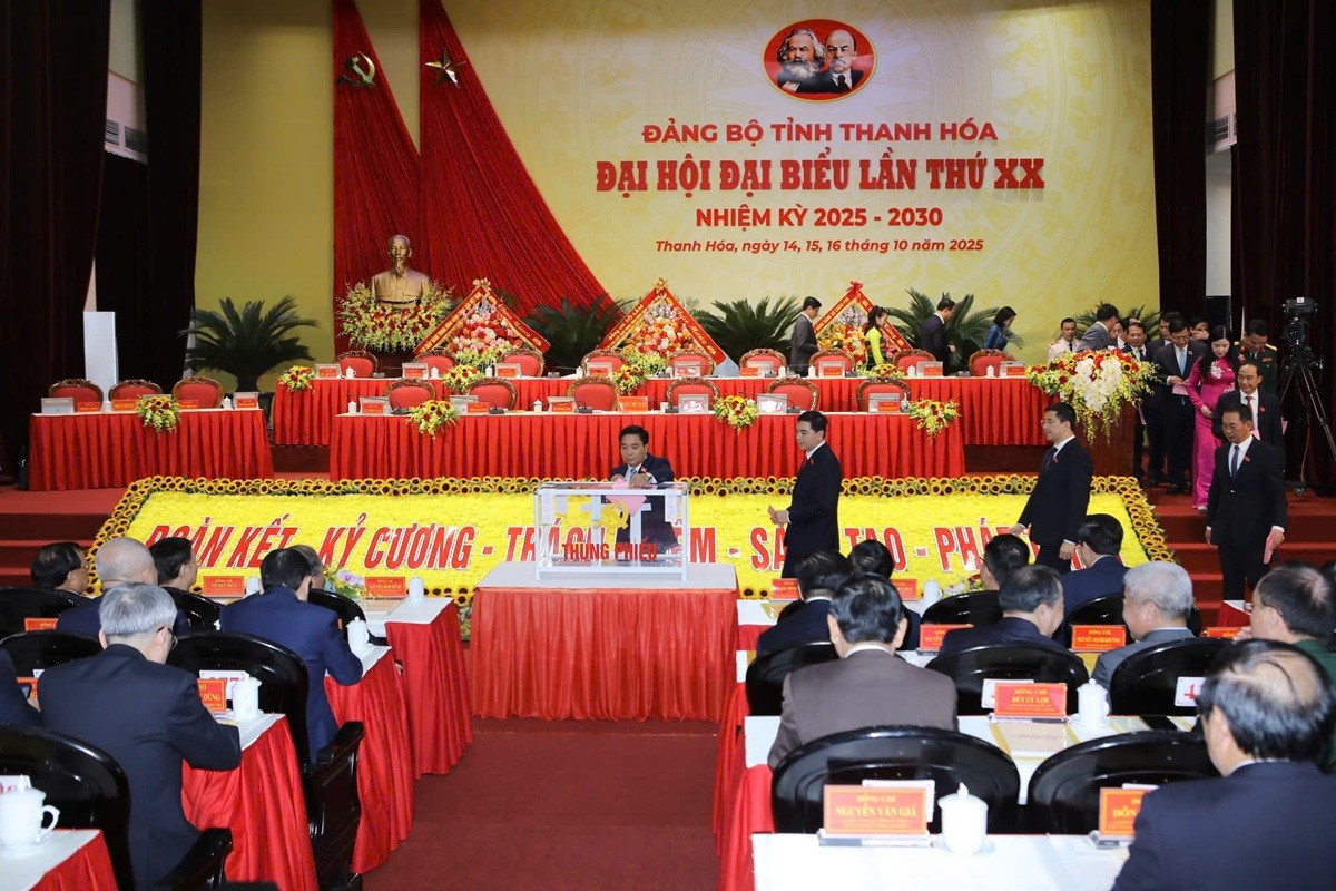 Ông Nguyễn Doãn Anh tái đắc cử Bí thư Tỉnh ủy Thanh Hóa- Ảnh 1.