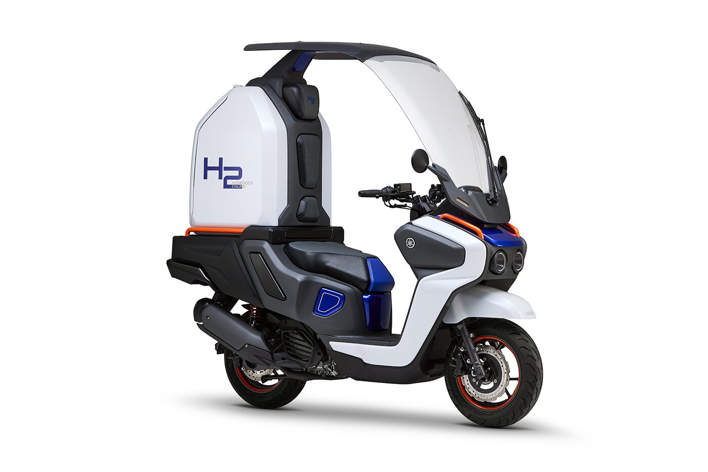 Yamaha bất ngờ trình làng mẫu xe máy chạy bằng hydro, dự án hợp tác giữa Yamaha và Toyota!- Ảnh 3.