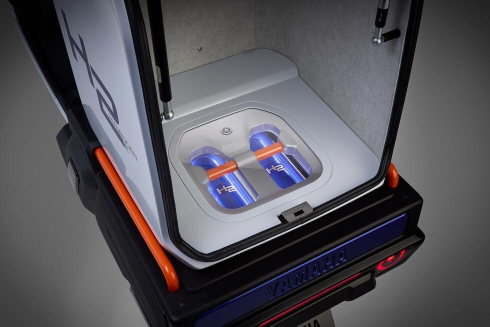 Yamaha bất ngờ trình làng mẫu xe máy chạy bằng hydro, dự án hợp tác giữa Yamaha và Toyota!- Ảnh 4.