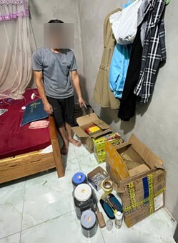 Khám xét khẩn cấp nơi ở của Hán Ngọc Thưởng- Ảnh 2. Khám xét khẩn cấp nơi ở của Hán Ngọc Thưởng- Ảnh 2.