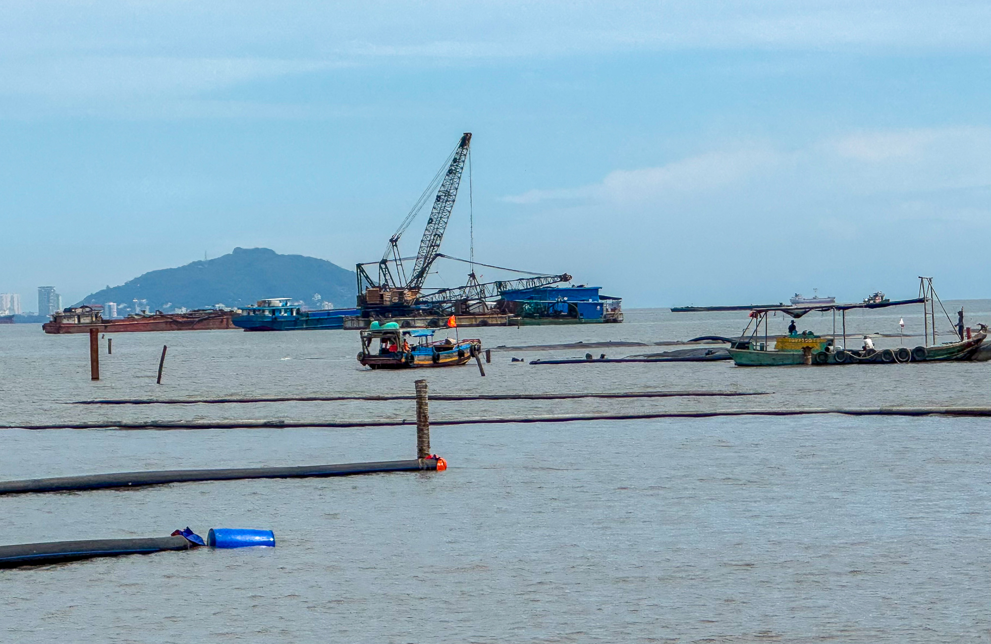 Toàn cảnh khu vực được đề xuất xây cầu nối Cần Giờ với Vũng Tàu, nằm trong dự án lấn biển 9 tỷ USD của Vinhomes- Ảnh 6.