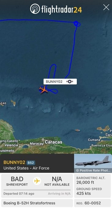 Oanh tạc cơ B-52 của Mỹ xuất hiện gần Venezuela- Ảnh 3.