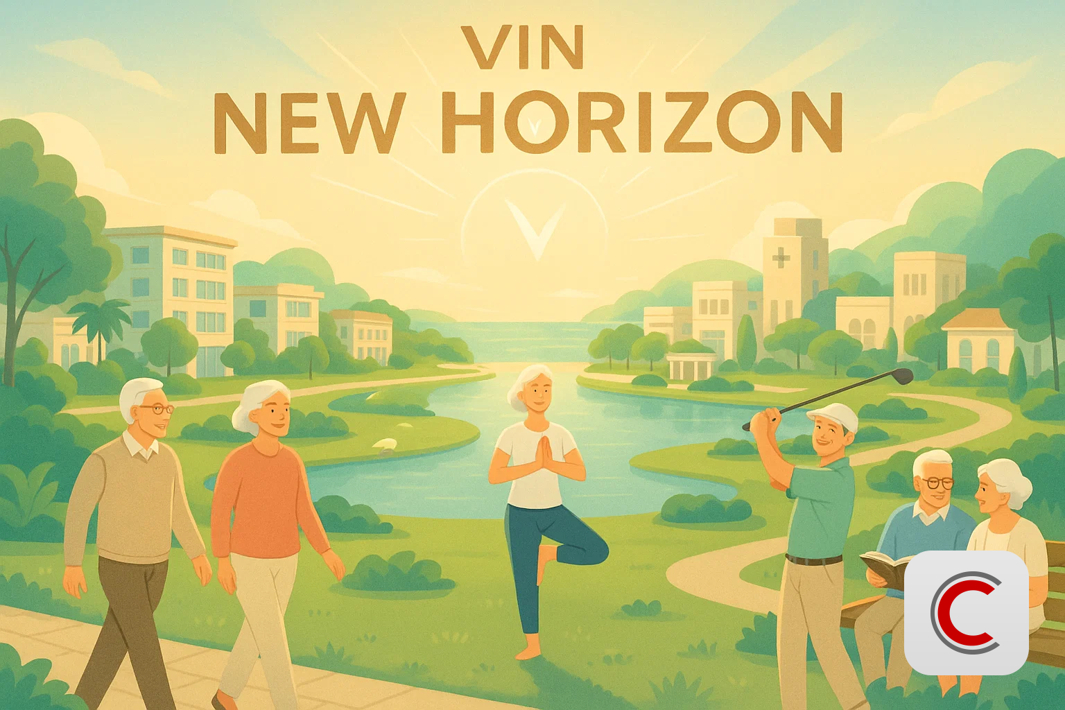 Vingroup bất ngờ công bố một trụ cột chiến lược mới: Vin "dưỡng lão"- Ảnh 1. Vingroup bất ngờ công bố một trụ cột mới: Vin