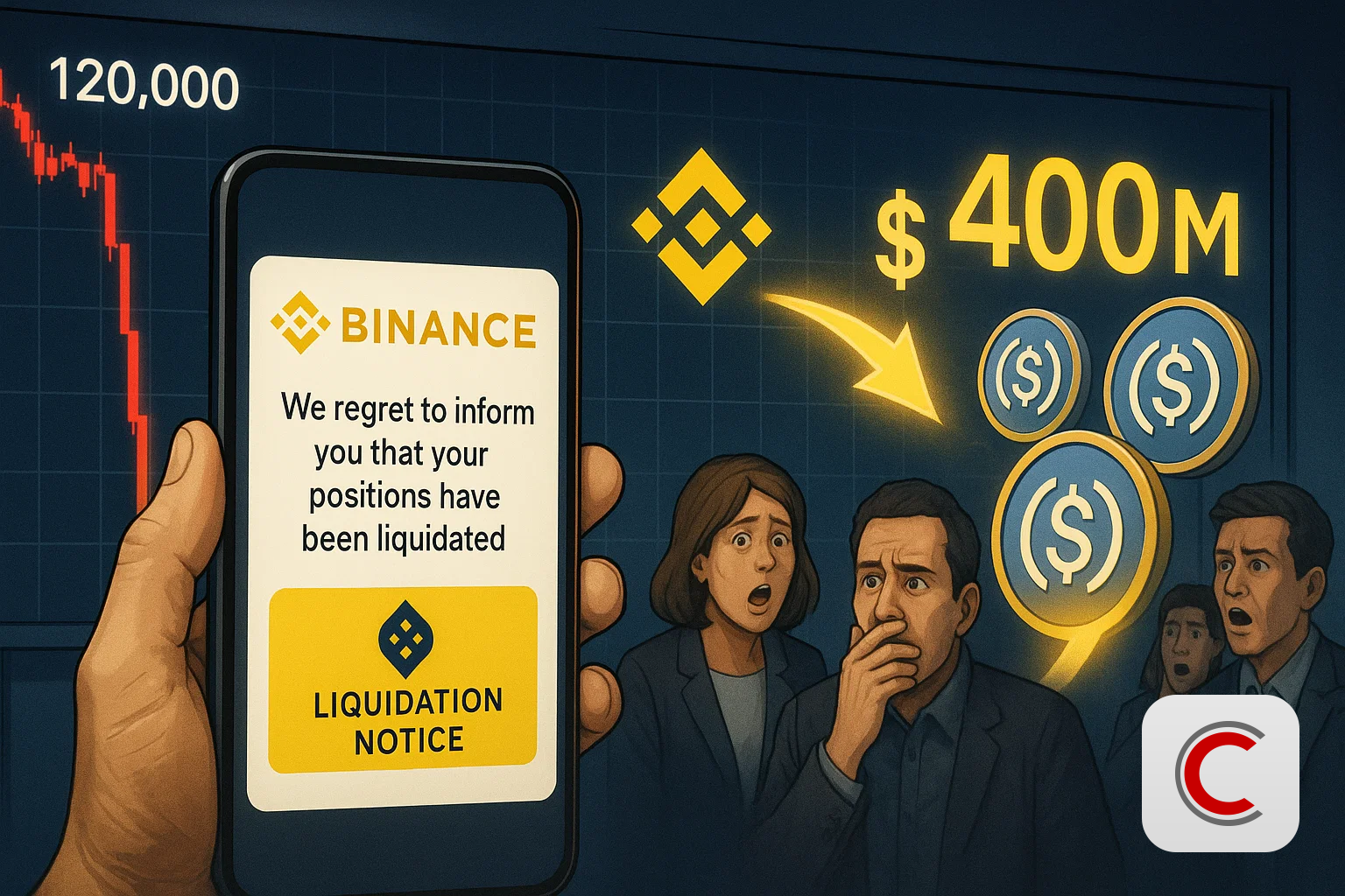 Sau cú sập kinh hoàng trên thị trường tiền số, Binance tuyên bố chi 400 triệu USD 'đền' cho những người cháy tài khoản- Ảnh 1. Sau cú sập kinh hoàng trên thị trường tiền số, Binance tuyên bố chi 400 triệu USD 'đền' cho những người cháy tài khoản- Ảnh 1.