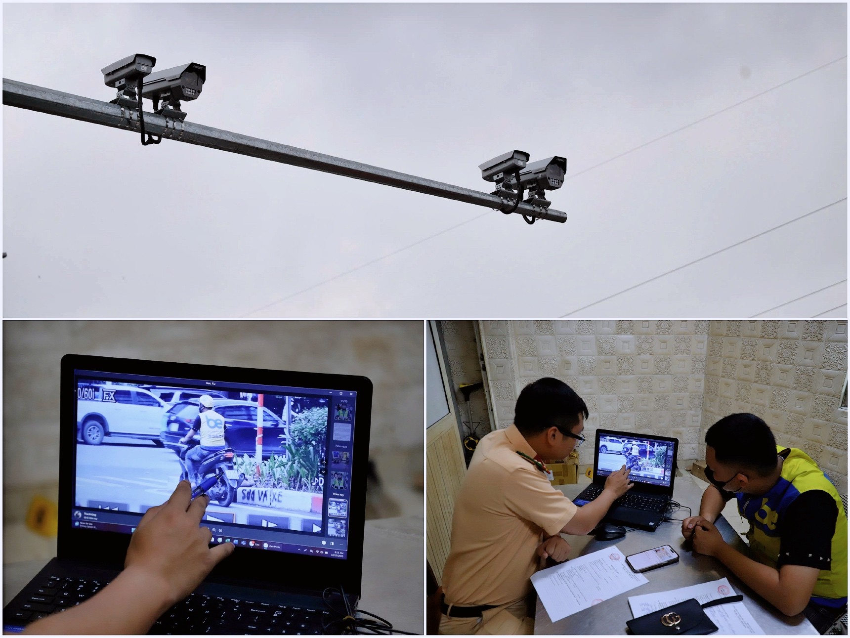 Lo bị camera ghi hình, tài xế che biển số vẫn không thoát phạt- Ảnh 2. Lo bị camera ghi hình, tài xế che biển số vẫn không thoát phạt- Ảnh 2.