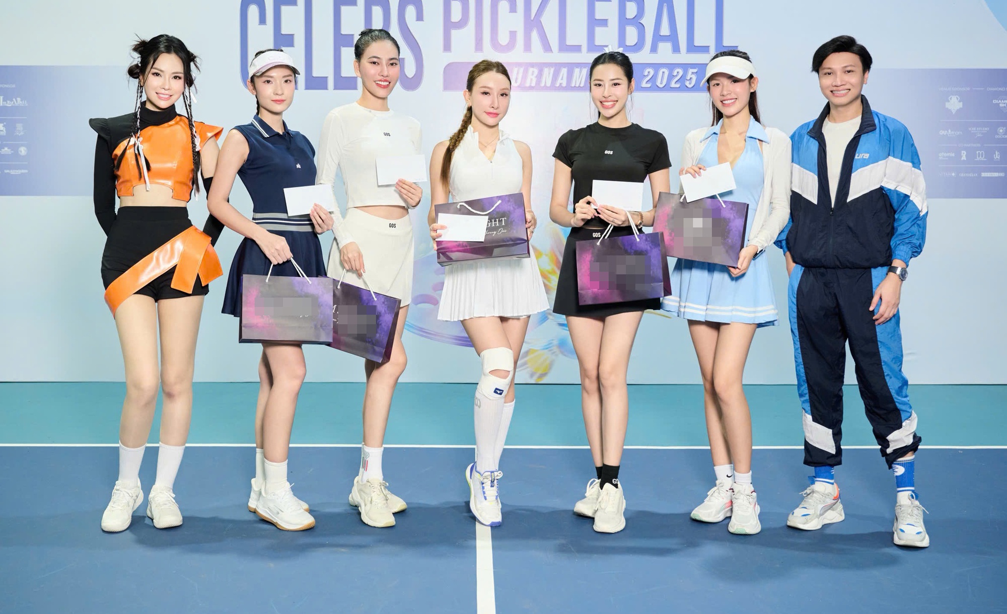 Đào Lan Phương nổi bật giữa dàn sao trên sân pickleball- Ảnh 3.
