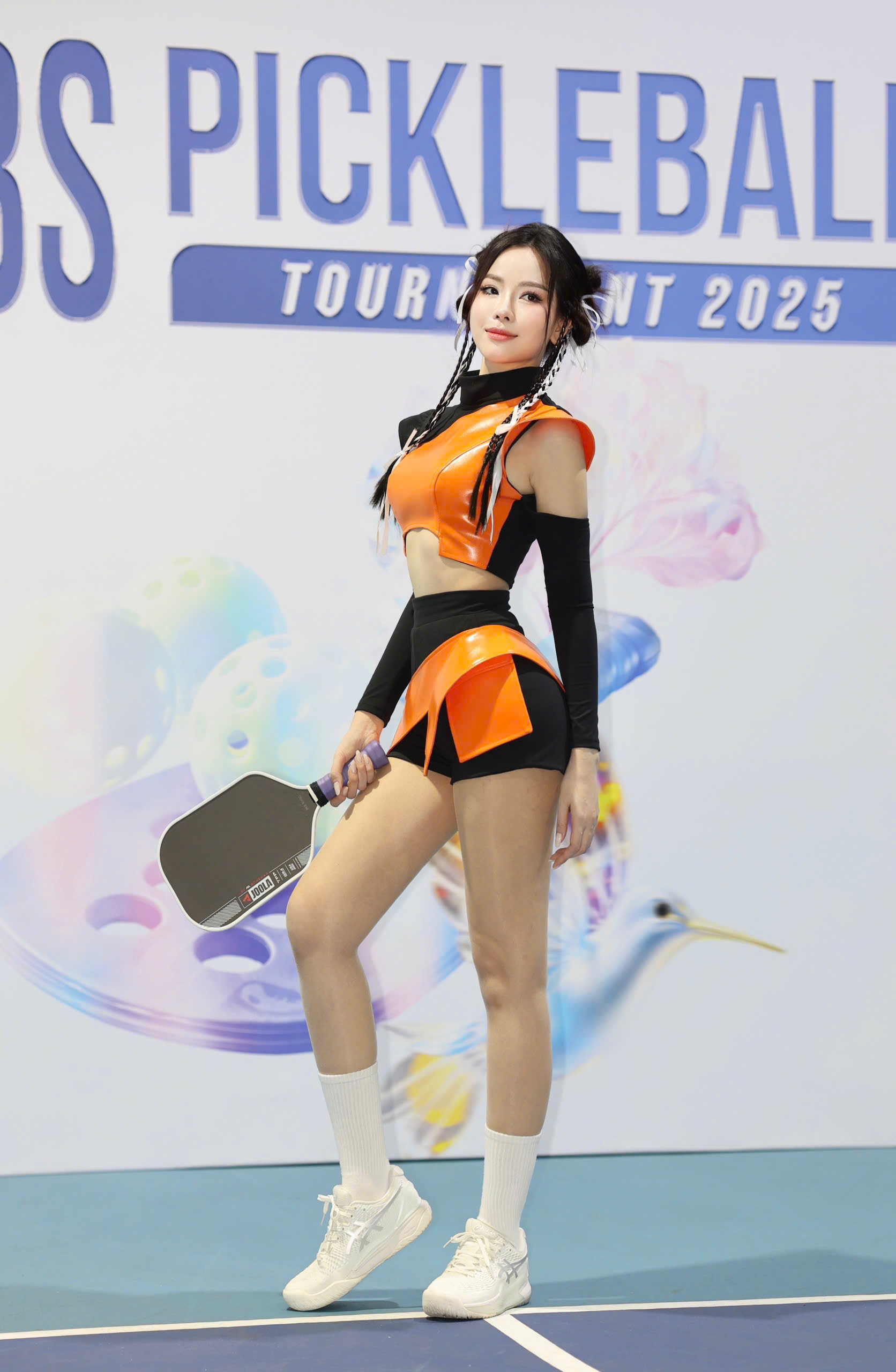 Chiếm spotlight với outfit 'không giống ai' trên sân pickleball, Đào Lan Phương bất ngờ giật giải