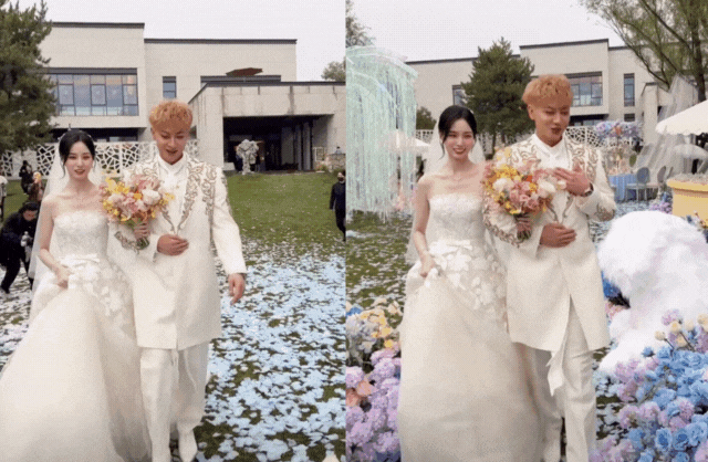 Đám cưới ồn như cái chợ của "anh sếp" và nàng thơ gen Z: Rước dâu bằng 40 chiếc Cadillac, chú rể lắm lời chưa từng thấy!- Ảnh 2.