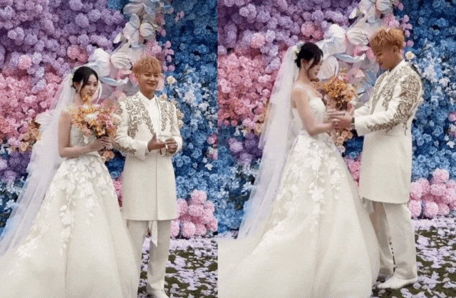 Đám cưới ồn như cái chợ của "anh sếp" và nàng thơ gen Z: Rước dâu bằng 40 chiếc Cadillac, chú rể lắm lời chưa từng thấy!- Ảnh 3.