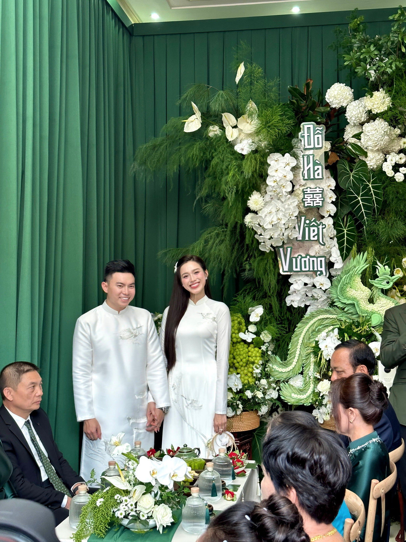 Ngày hạnh phúc trong cuộc đời Hoa hậu Đỗ Thị Hà- Ảnh 6. Ngày hạnh phúc trong cuộc đời Hoa hậu Đỗ Thị Hà- Ảnh 6.