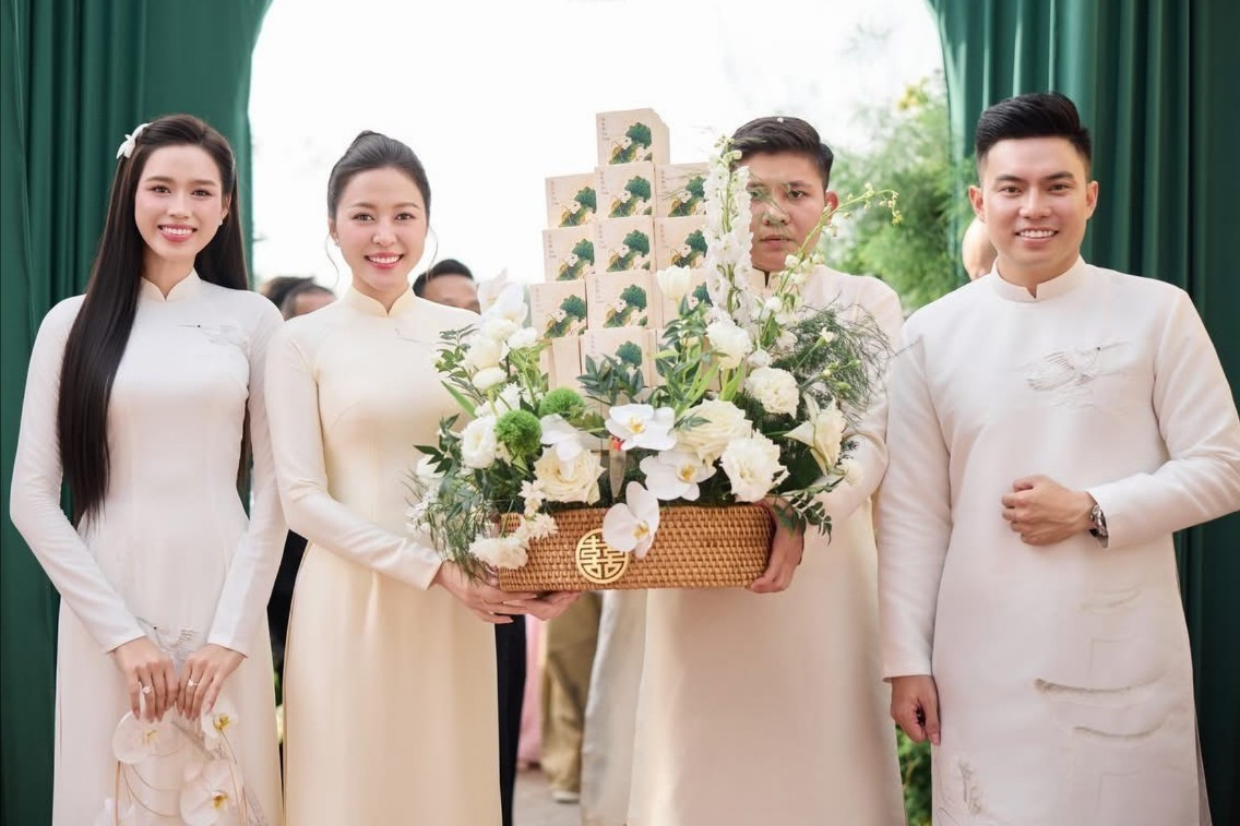 Ngày hạnh phúc trong cuộc đời Hoa hậu Đỗ Thị Hà- Ảnh 12. Ngày hạnh phúc trong cuộc đời Hoa hậu Đỗ Thị Hà- Ảnh 12.