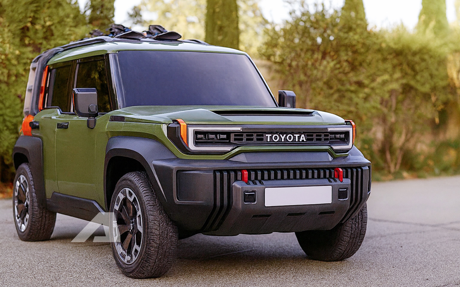 Toyota Land Cruiser bản mini dễ ra mắt tuần sau: Cùng cỡ Corolla Cross, hầm hố kiểu Prado, có cơ hội về Việt Nam nhờ một yếu tố- Ảnh 6.