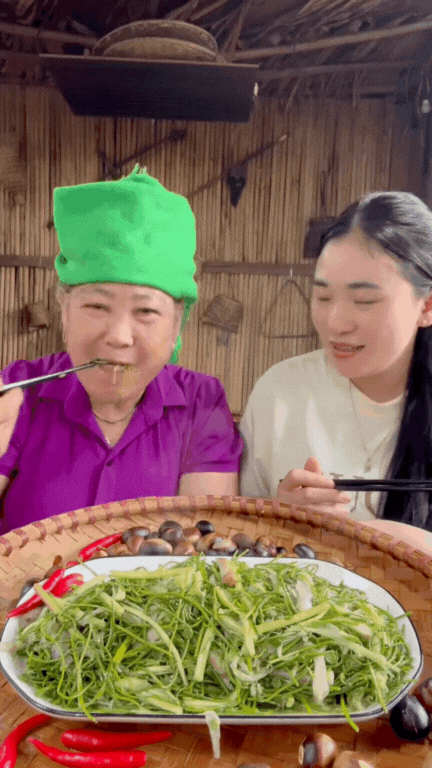 M&oacute;n rau T&acirc;y Bắc g&acirc;y sốt TikTok: Phắc c&uacute;t t&ograve; ng&ograve;ng l&agrave; g&igrave; m&agrave; ai xem cũng muốn ăn thử?- Ảnh 11.