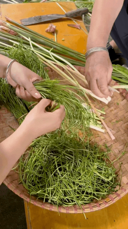 M&oacute;n rau T&acirc;y Bắc g&acirc;y sốt TikTok: Phắc c&uacute;t t&ograve; ng&ograve;ng l&agrave; g&igrave; m&agrave; ai xem cũng muốn ăn thử?- Ảnh 4.