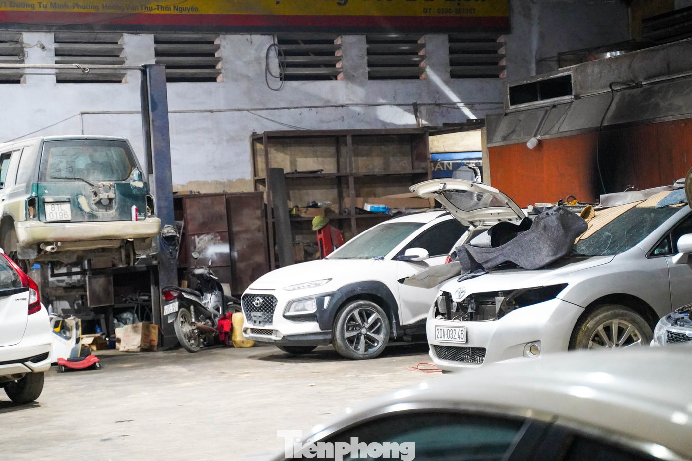 Hàng nghìn xe ngập nước, gara ở Thái Nguyên làm xuyên đêm vẫn quá tải- Ảnh 12.