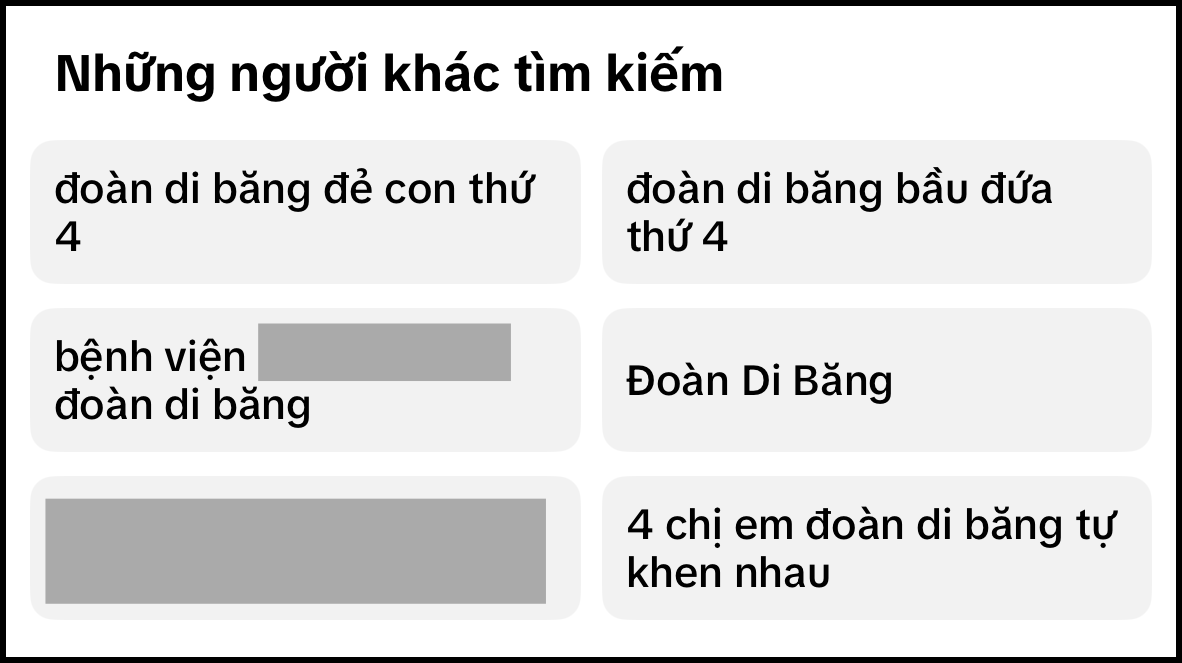 “Đoàn Di Băng sinh con” lọt tìm kiếm phổ biến giữa lúc đang ở ẩn- Ảnh 3. “Đoàn Di Băng sinh con” lọt tìm kiếm phổ biến giữa lúc đang ở ẩn- Ảnh 3.