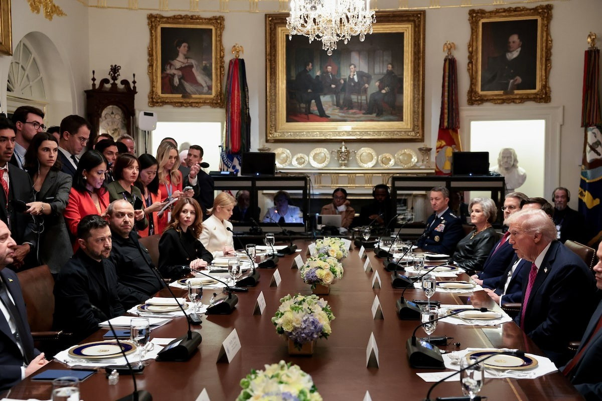 T&iacute;n hiệu đ&aacute;ng ch&uacute; &yacute; từ cuộc gặp tại Nh&agrave; Trắng của l&atilde;nh đạo Mỹ v&agrave; Ukraine- Ảnh 1.